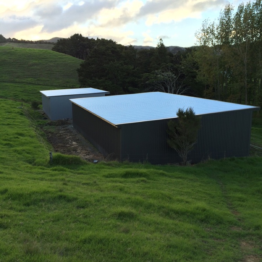 New longrun roof installation
